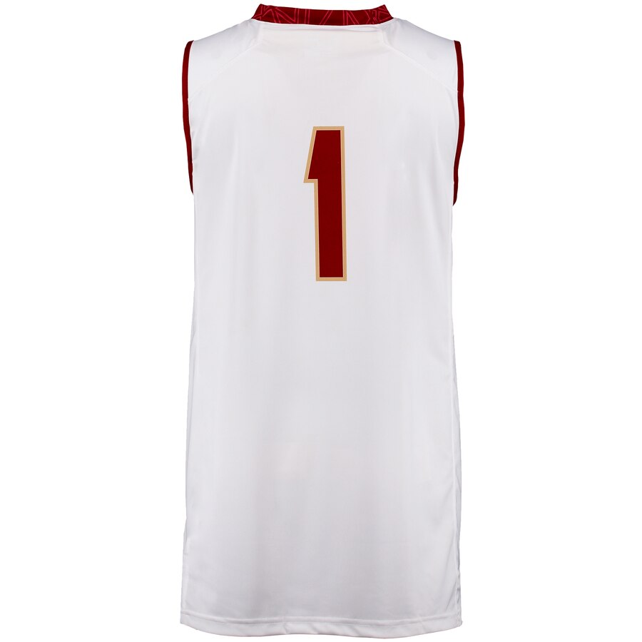 Boston College Eagles Under Armour Basketball Replica White #1 Jersey