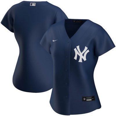 New York Yankees Nike Women’s Alternate 2020 Replica Team Jersey – Navy ...
