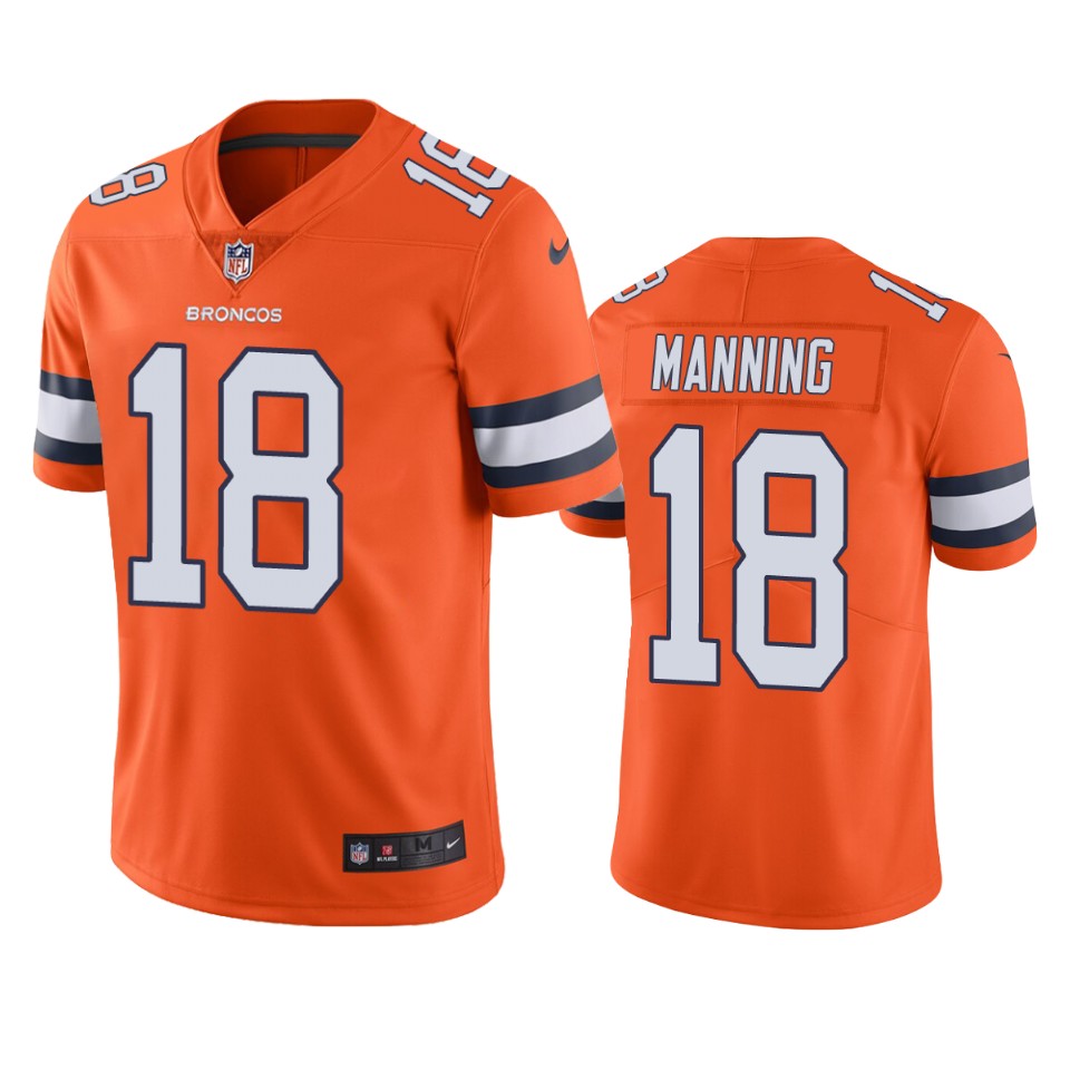 Broncos Peyton Manning Orange Color 