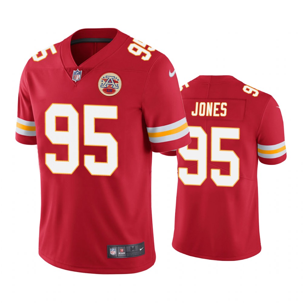 Kansas City Chiefs Chris Jones Red Nike Color Rush Limited jersey ...