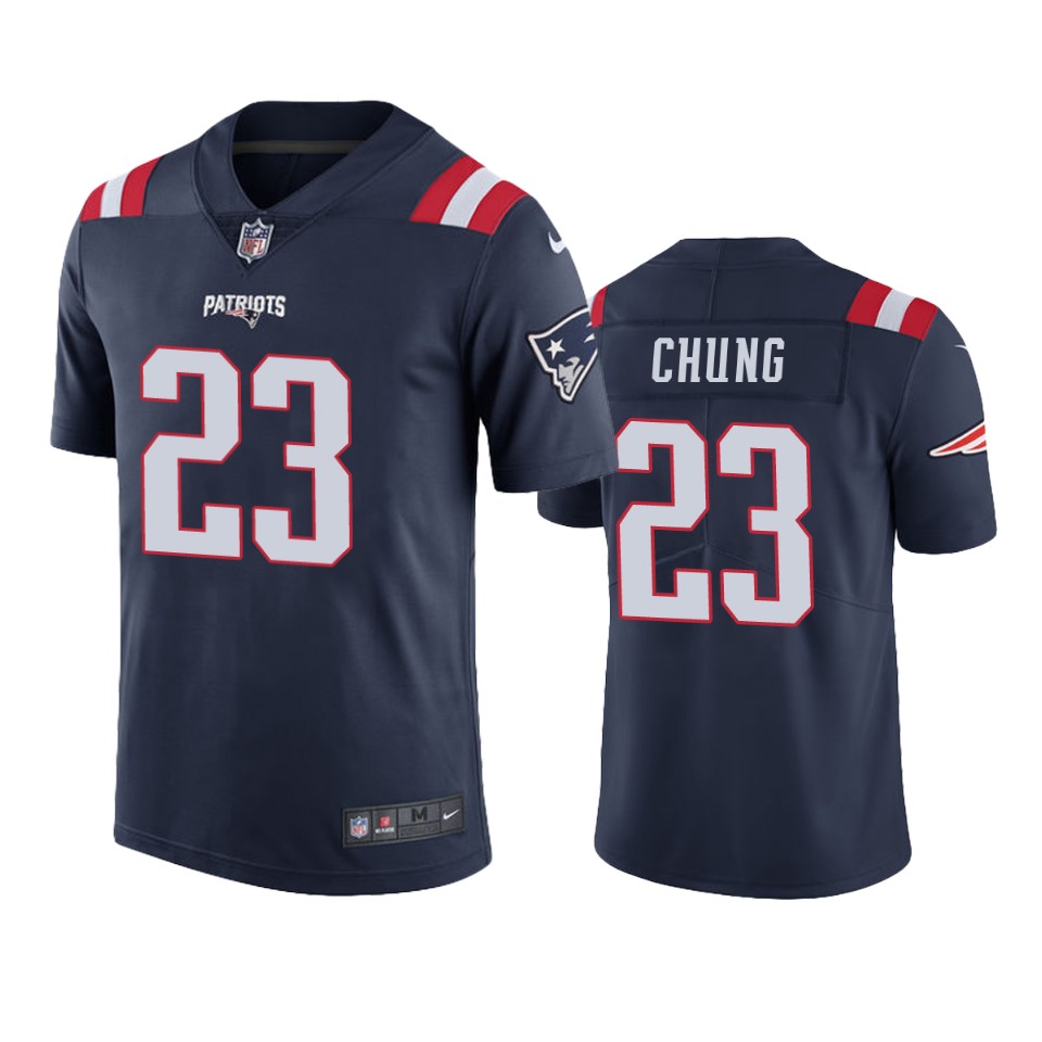 New England Patriots Patrick Chung Navy Nike Color Rush Limited ...